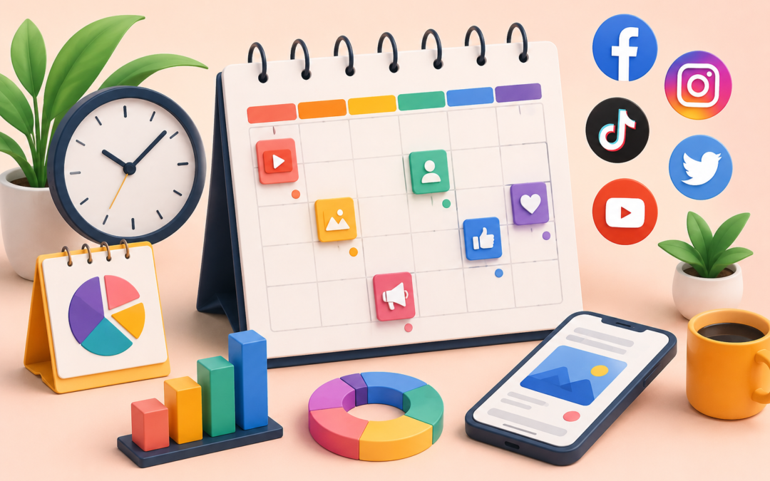 6 Best Social Media Posting Schedules for Small Business Pages